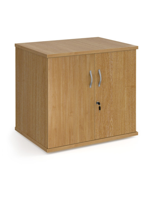 Office Cupboard Oak Deluxe Desk High Cupboard DHCCO