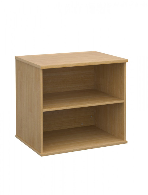 Office Bookcase Oak Deluxe Desk High Bookcase DHBCO