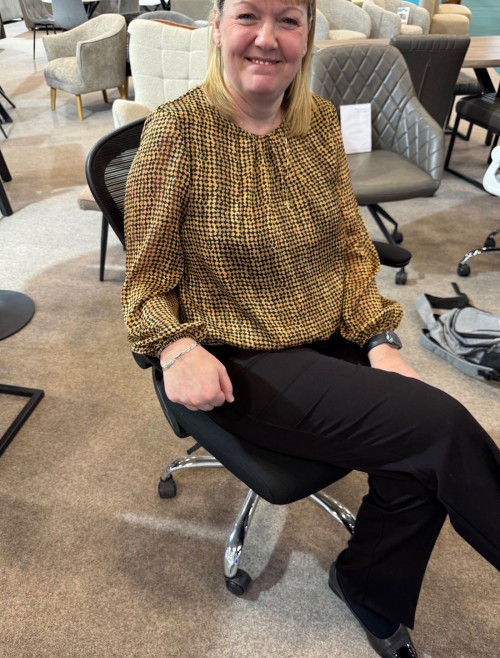 Mesh Office Chair Black Prime Computer Chair 251-11-01-01-01 - enlarged view