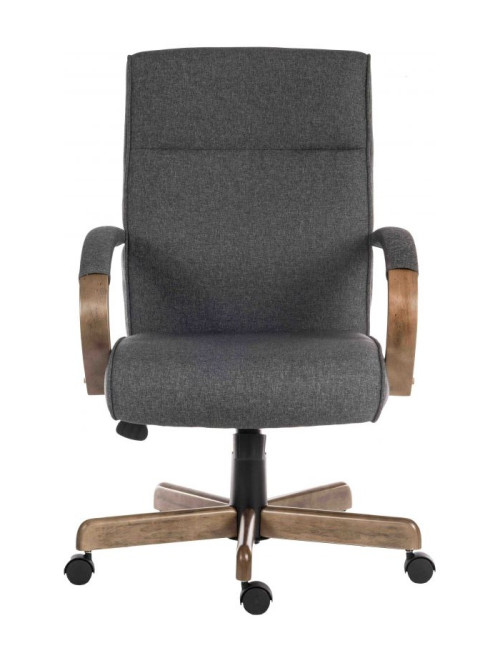 Office Chairs Grey Grayson Fabric Managers Chair 6969GREY - enlarged view
