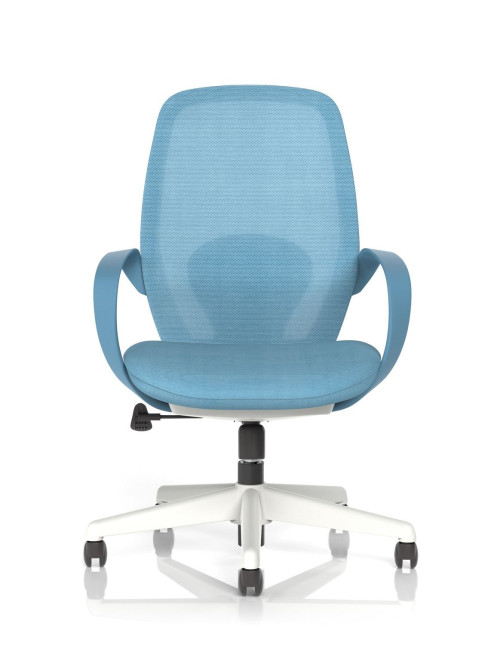 Mesh Office Chair Blue Ariel Task Operator Chair OP000357 - enlarged view