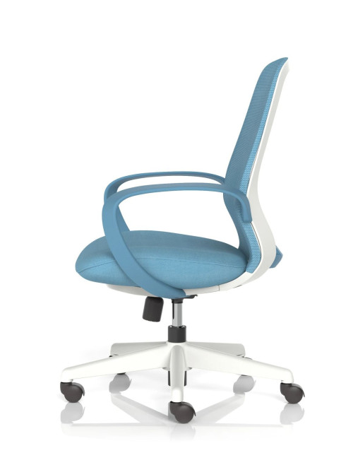 Mesh Office Chair Blue Ariel Task Operator Chair OP000357 - enlarged view