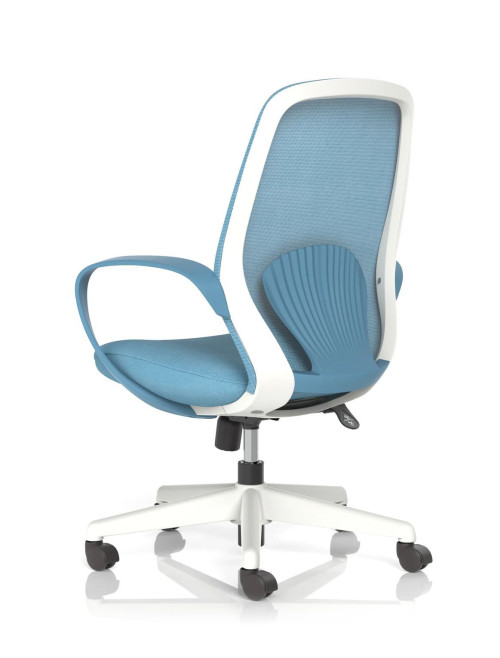 Mesh Office Chair Blue Ariel Task Operator Chair OP000357 - enlarged view