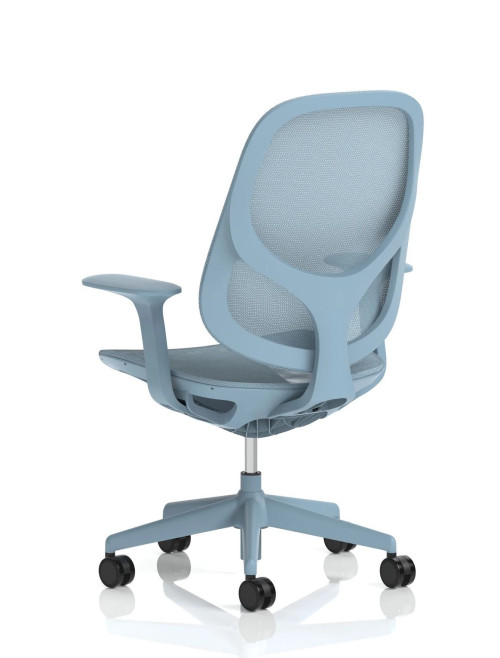 Mesh Office Chair Light Blue Tutti Task Operator Chair OP000361 - enlarged view