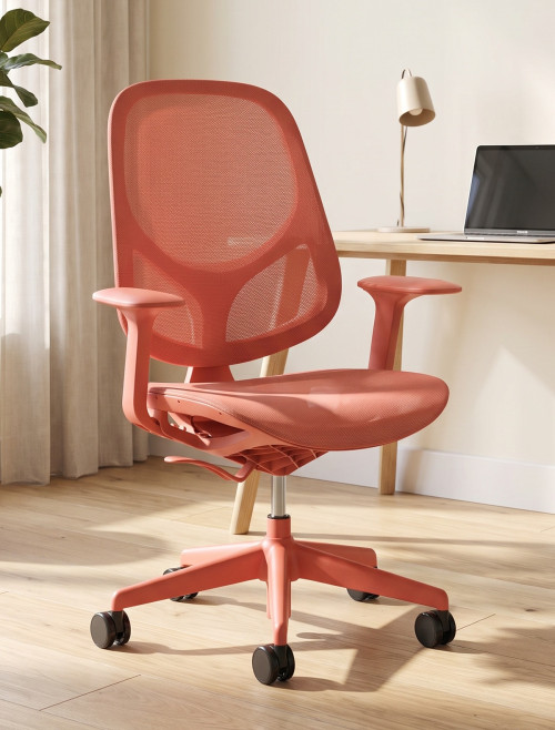 Mesh Office Chair Coral Tutti Task Operator Chair OP000362