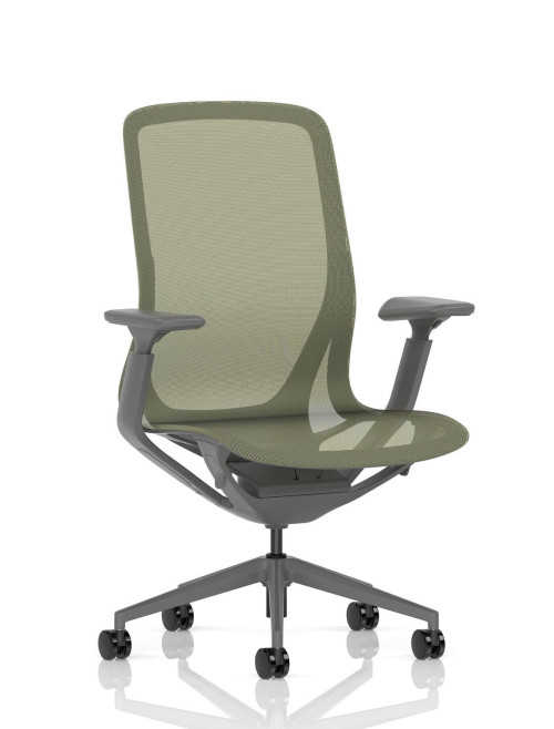 Mesh Office Chair Lumo Verge Green Task Operator Chair EX000271 - enlarged view