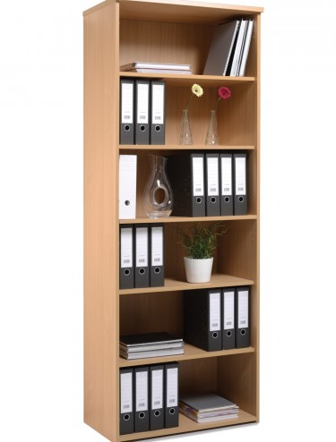 Office Bookcase 2140mm High Bookcase with 5 Shelves R2140 by Dams